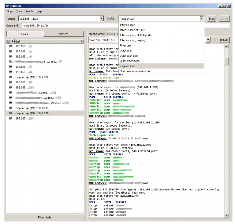 Turn Raspberry Pi Into A Network Scanner With Nmap – XHGD